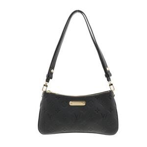LOUIS VUITTON Pochette Rive Bag Shoulder Messenger Monogram Empreinte Black